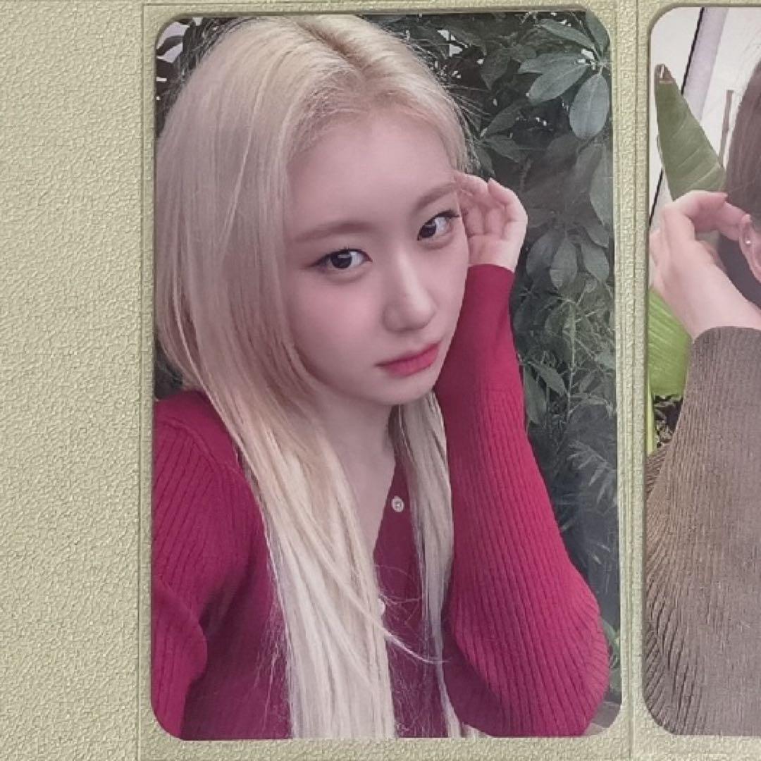 

[USED] ITZY Chaeryun GOLD musickorea Pre-order Limited Bonus Trading Card