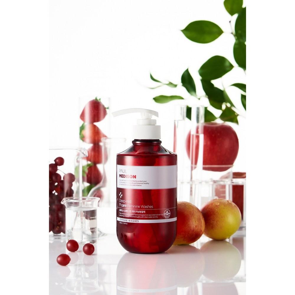 Nettoyant féminin Paul Madison Deep Red Y Zone Care, 510 ml, 1 unité