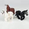 LEGO-Compatible Small Animal Models: Elephant, Camel, War Horse, Gorilla, Giraffe for Zoo Bricks