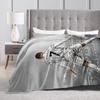Dynamic Soccer Player Blanket CR7 Warm Pattern Plush Bedding Throws For Child Home Decor Flannel Bedspread Bed Cover
