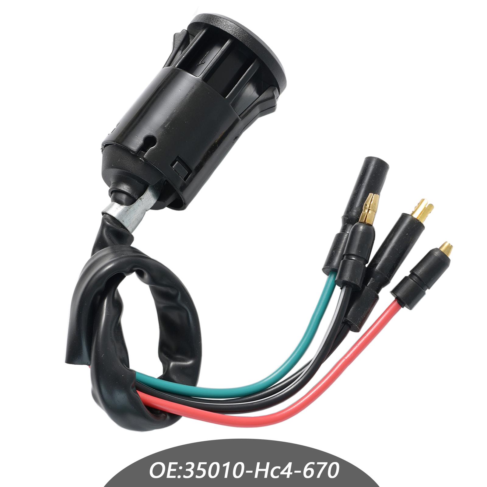 

Переключатель зажигания мотоцикла для Trx 300 TRX300 TRX300FW Fourtrax ATV Quad 35010-HC4-670 35100-HM5-671 1996 1997 1998 1999 2000 чёрный