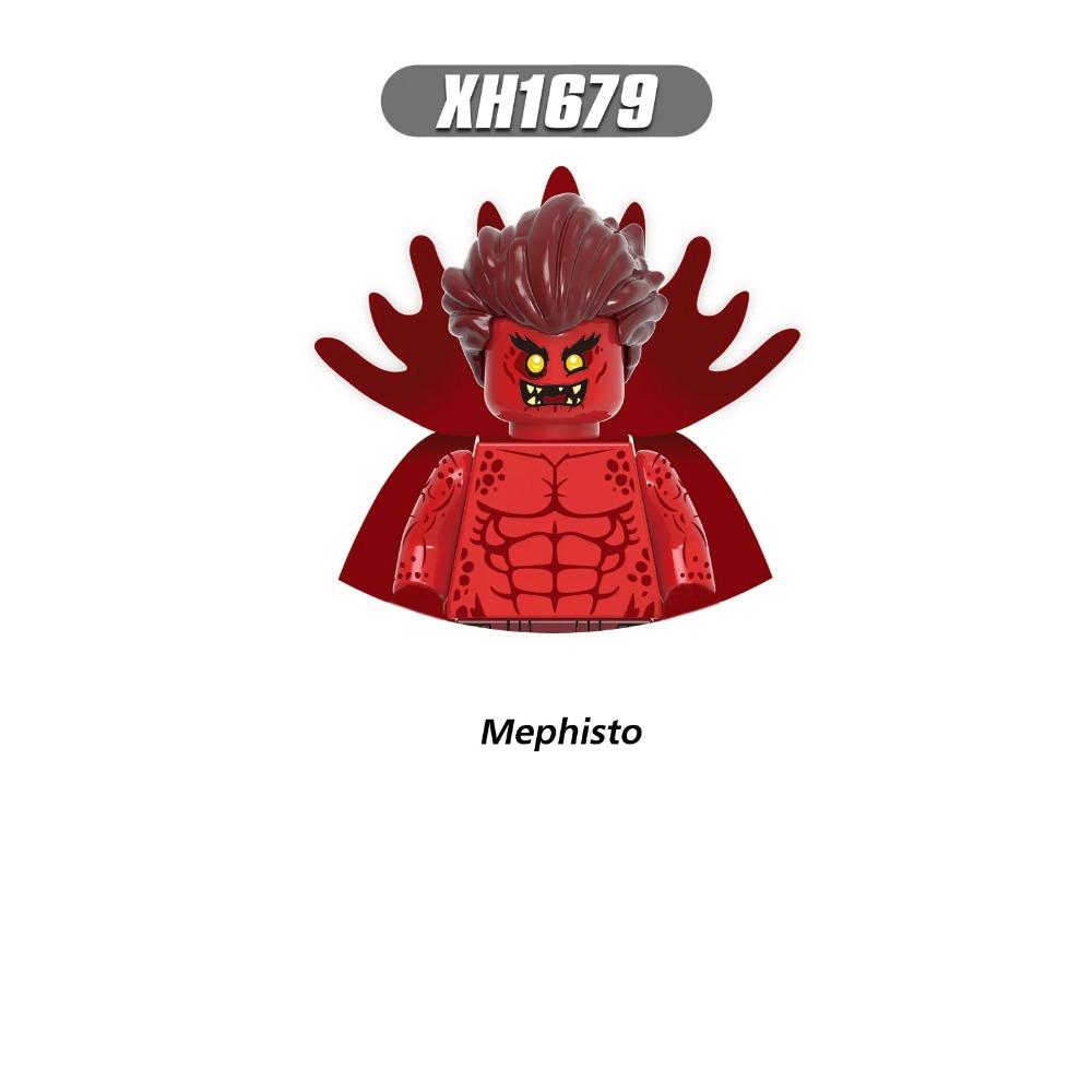 

Marvel Людина-павук Примарний вершник класичний персонаж будівельні блоки цегла іграшка міні-модель лялька дитяче святкове подарунок на день народження