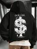 Dollar Bill Print Hooded Sweatshirt with Kangaroo Pocket & Drawstring Hood - Currency-Themed Sweater (Dollar Signs & Banknote Desi