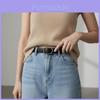 Leather Womens Belt Fashion Casual Dress Pants Jeans With Alloy Buckle For Office And Daily Wear