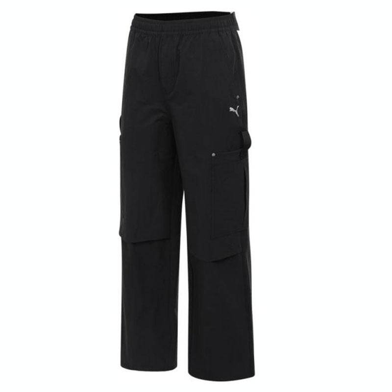 

Puma Logo Fashion Versatile Sports Casual Pants Women pants Black 633139-01 M