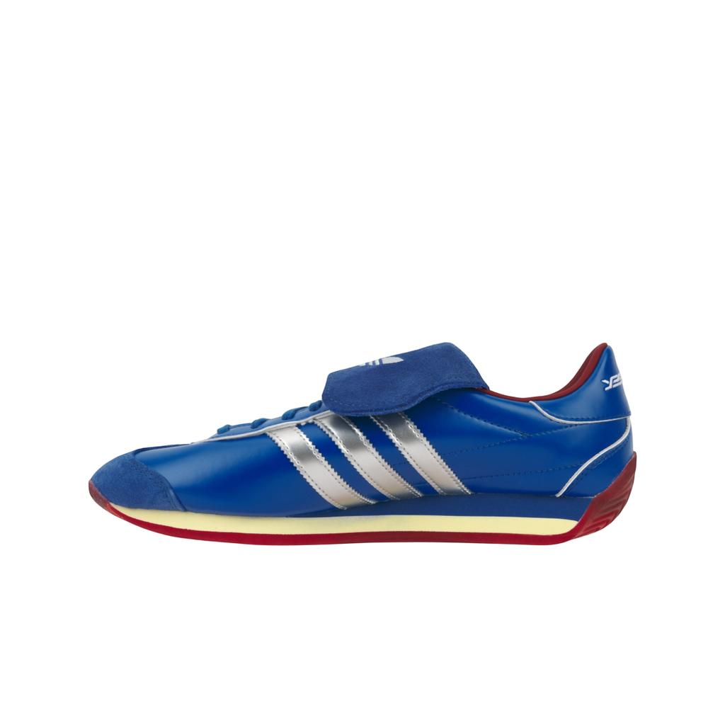 adidas Country OG Blau Matt Silber Unisex Sneaker Wolkenweiß JR2601