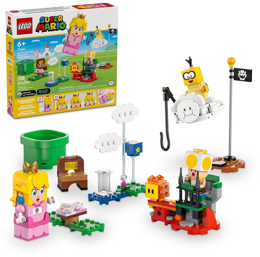LEGO Super Mario Building Set – Adventure with Interactive Peach (71441)