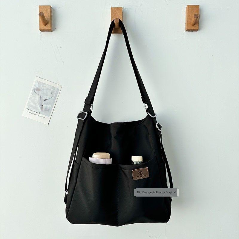 

Fashion Large Capacity Work Clothing Student Class Backpack Black