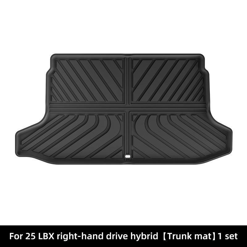 Eco-Friendly TPE Floor Mats for 25 Lexus LBX Cars, All-Weather Protection