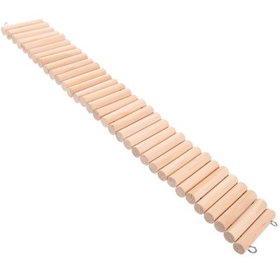 Accessoires pour Hamster pour Cages Accessoire Chinchilla Aménagement Paysager Échelles Jouets Cochon d'Inde Cadeau Jouet Rat Bois Mordançant Drôle