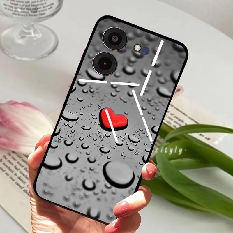 Für Tecno Pova 5 Pro 5G Hülle Pova5 4G Weiches Silikon TPU Handy Rückseite Für Tecno Pova Neo 3 Stoßfester Bumper LH6n Cartoon