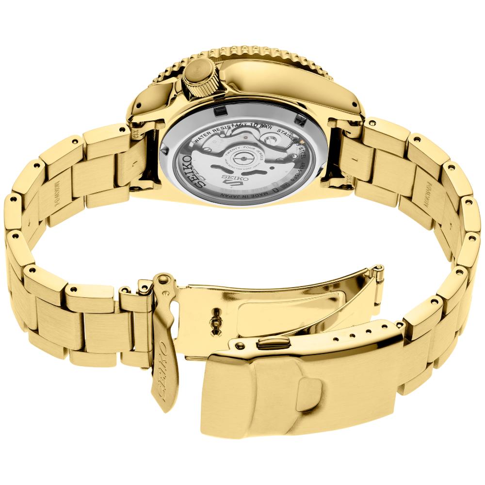 Seiko Orologio automatico da uomo 5 Sports SRPK20 con quadrante blu