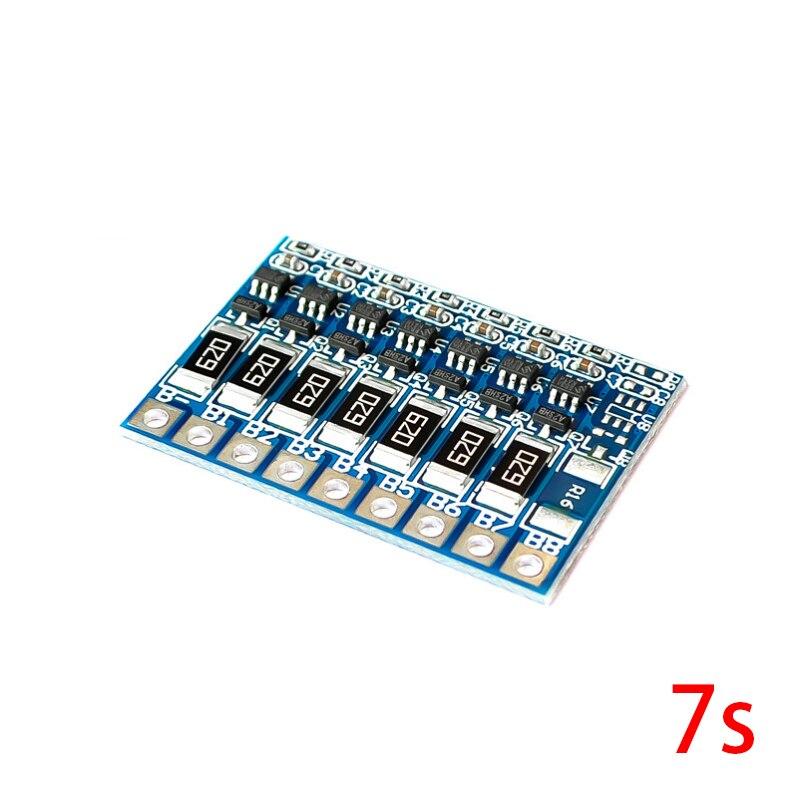 3S 4S 5S 6S 7S 8S 21V 4.2v li-ion balancer board 18650 li-ion balncing full charge battery Balance Function Protection Board