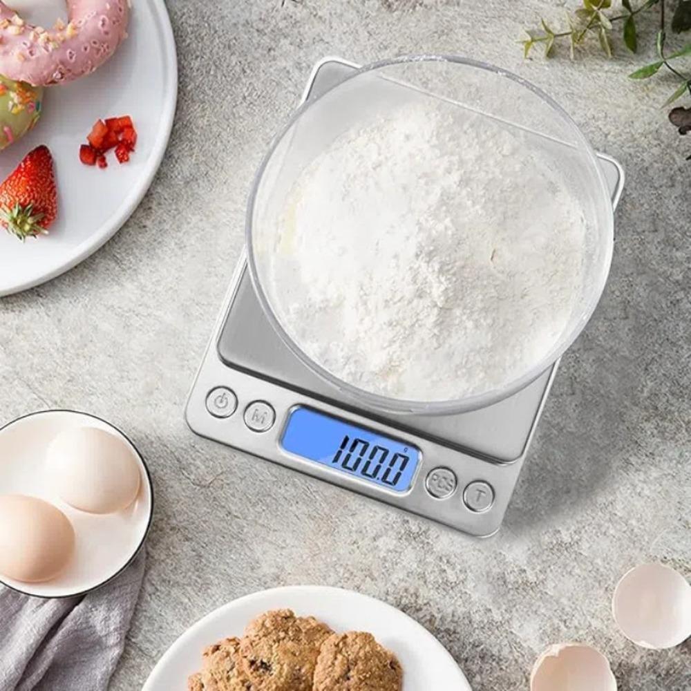 Kitchen Scales Mini Digital Scale LCD Display Digital Jewelry Weighing Scale Kitchen