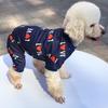 Dog Jumpsuit Unisex Puppy Clothes Sleeping Wear Non-sticky Hair  Cozy Pet Pajamas Puppy Four-legged Clothes