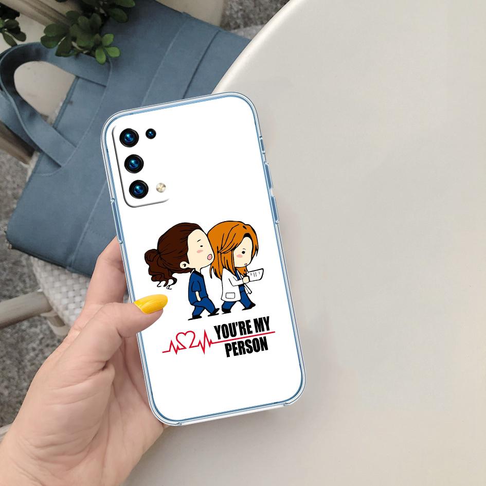 CJ62 Grey's Anatomy Case for Motorola Moto E13 E15 E20 E22 E22I E22S E30 E32 E40 E7 E7I G Plus Power Play Stylus G22 G14