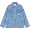 Calvin Klein Love Attraction Collection Shirt Men's Denim Blue J324448-1AA