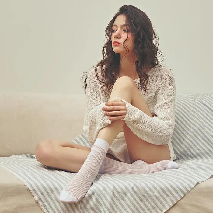 [Renewal ver.] Bonbon See-through Socks 4 colors