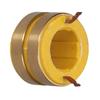 24mm Innendurchmesser Schleifring 41mm Außendurchmesser Hohlkonstruktion Motor-Schleifring Langlebige Stabile Übertragung Elektrisch leitfähiger Ring Generator