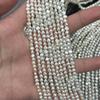 1String, White Natural Freshwater Pearls, Handmade Nugget Pearl Beads for Jewelry Making DIY Crafts (Beads 3-4mm, Length 36cm)