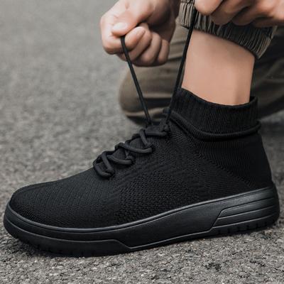 Fashion Classic Black Socks Runing Shoes Men Short Sock Trainers Women Slip On Couple Casual Shoes Lightweight Sneakers Men Big Size 46
