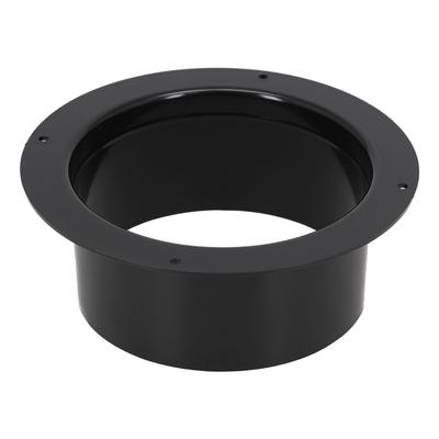 100/125/150mm Straight Pipe Flange Connector Ventilation Ducting Exhaust Pipe Connectors Air Outlet Exhaust Outlet Connector