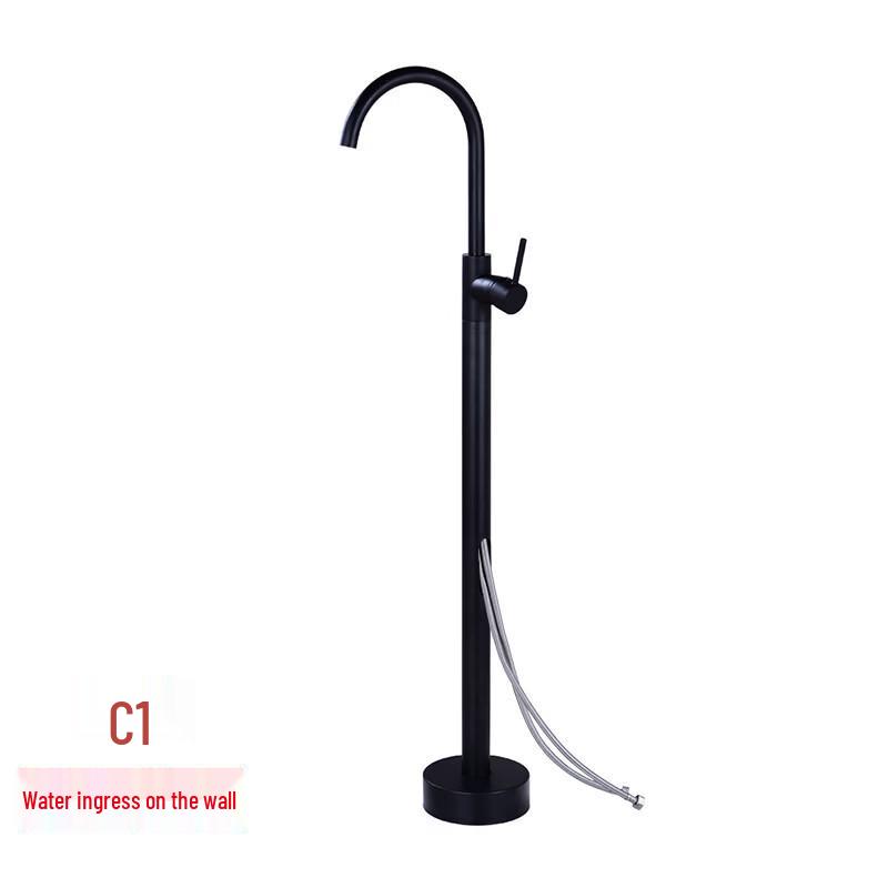 Handon Floor-Standing Bathtub Faucet with Shower