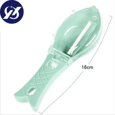 Fish Skin Brush Scraping Fishing Scale Brush Graters Fast Remove Fish Knife Cleaning Peeler Scaler Scraper with Knife Device