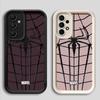 HOT Marvel Spider Man Pavučina Měkký kryt na telefon pro Samsung Galaxy A16 A24 A13 A32 A56 A26 A22 A33 A23 A12 A34 A36 A14