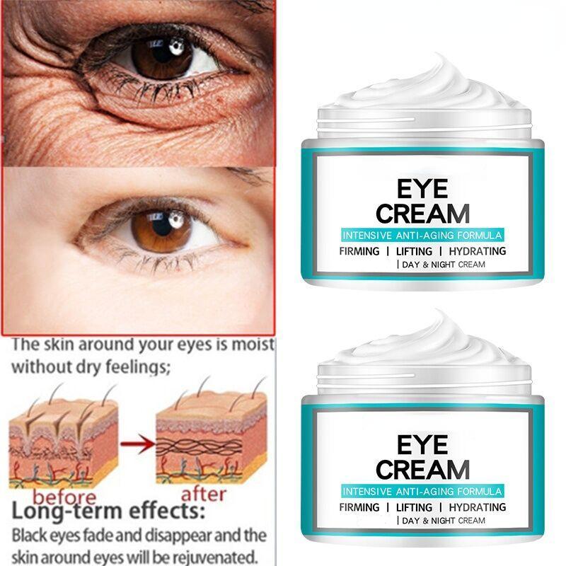 Zaawansowany krem pod oczy z retinolem rozjaśnia cienie i drobne zmarszczki, usuwa worki pod oczami, przeciwzmarszczkowy, przeciwstarzeniowy, ujędrniający i rozświetlający skórę