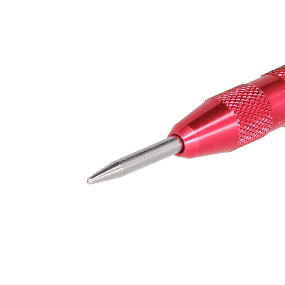 HSS Tip Center Hole Punch Adjustable Force Metal Center Punch Center Punch Tool For Glass