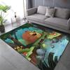 Forest Bear Cartoon Printed Carpet for Living Room Bedroom Sofa Home Decoration Non-slip Floor Mat Modern Rugs Fast Shipping