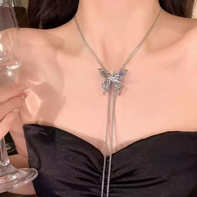 Premium Sense Original Homemade, Korean Version Ins Ocean Patrick Star Long Necklace Niche Retro Adjustable Sweater Chain