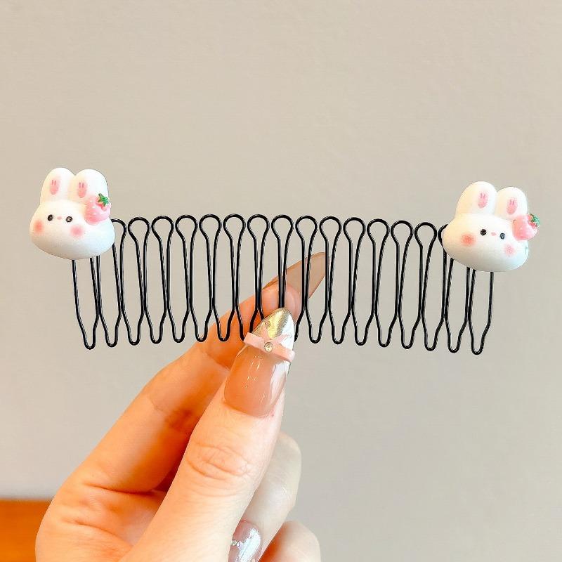 

1PC children s forehead bangs clip girls hairpin back head hairpin 2026 new plug comb hair accessories broken hair finishing artifact