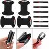 10PCS Car Carbon Fiber Door Handle Bowl Sticker Protector Anti Scratch Cover