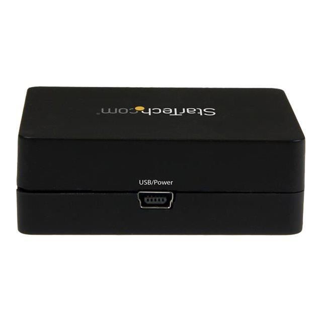 HDMI Audio Extraktor - STARTECH - 3,5 mm Konverter - 2.1 Stereo Audio - 1080p - Schwarz