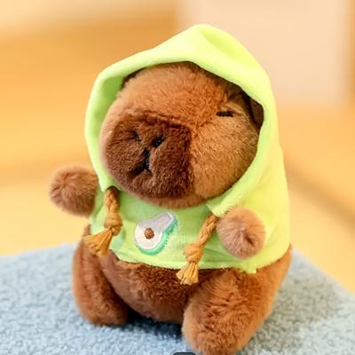 Adorável Brinquedo de Pelúcia Capivara - Macio, Durável e Resistente à Mordida para Cães Pequenos a Médios e Gatos - Companheiro de Estimação e Acessório Decorativo, Companheiro Felino