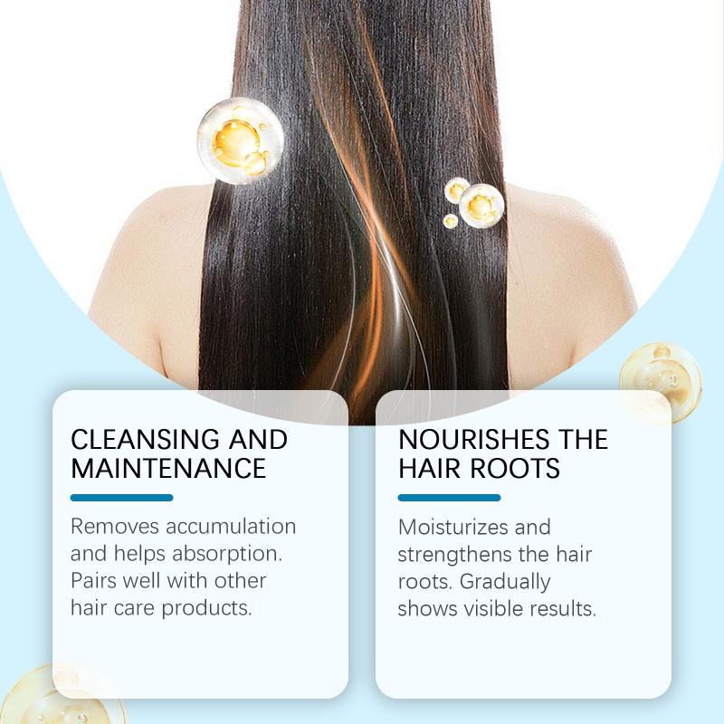 Rosemary Hair Care Nourishing Serum Roll-on Ball Anti Frizz Long Lasting Scalp Strengthener for Daily Use
