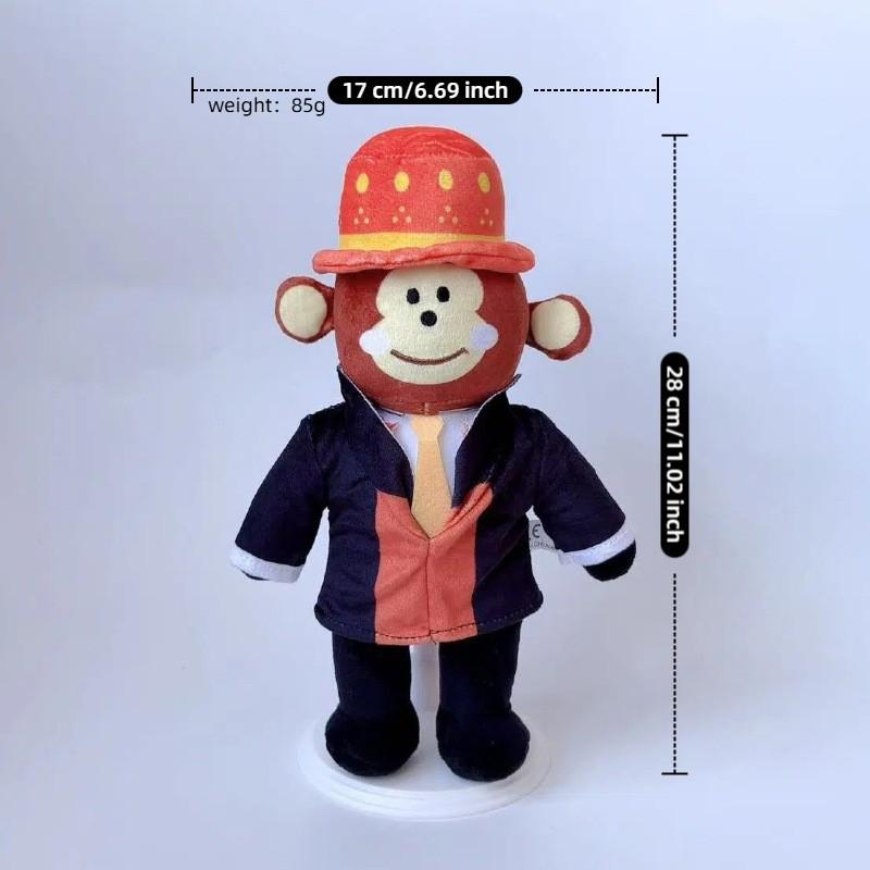NEW Steal A Brainrot Abstract Plush Toys Games Peripheral Plushie Cute Cartoon No. 9 House Stuffed Doll Toys Gamer Fans Gift