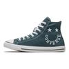 Converse Chuck Taylor All Star Classic Versatile Slip-Resistant Lightweight High-Top Retro Sneakers Unisex Sneakers Dark-Blue 167068C