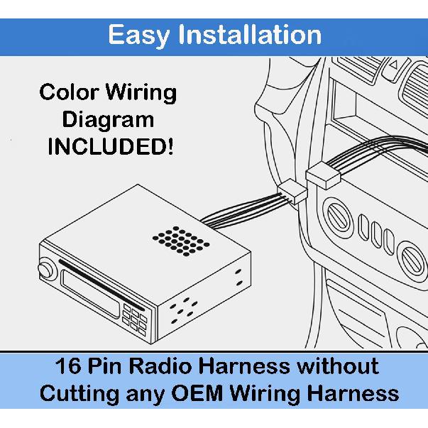 Замена жгута проводов для автомобильного радиоприемника Pioneer Select серии AVH: AVH-120BT, AVH-1500NEX, AVH-200EX, AVH-210EX, AVH-211EX, AVH-2550NEX, AVH-310EX
