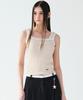 Nigaennikol Lace Knit Sleeveless_Beige