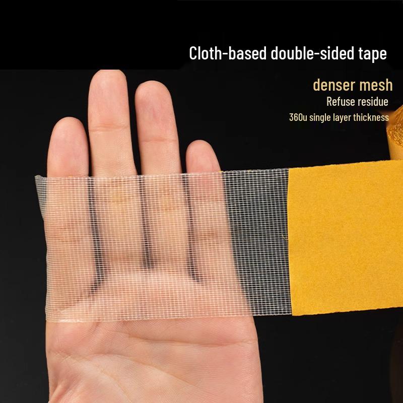 Buki Strong Adhesive Transparent Double-Sided Tape for Carpets and Cushions