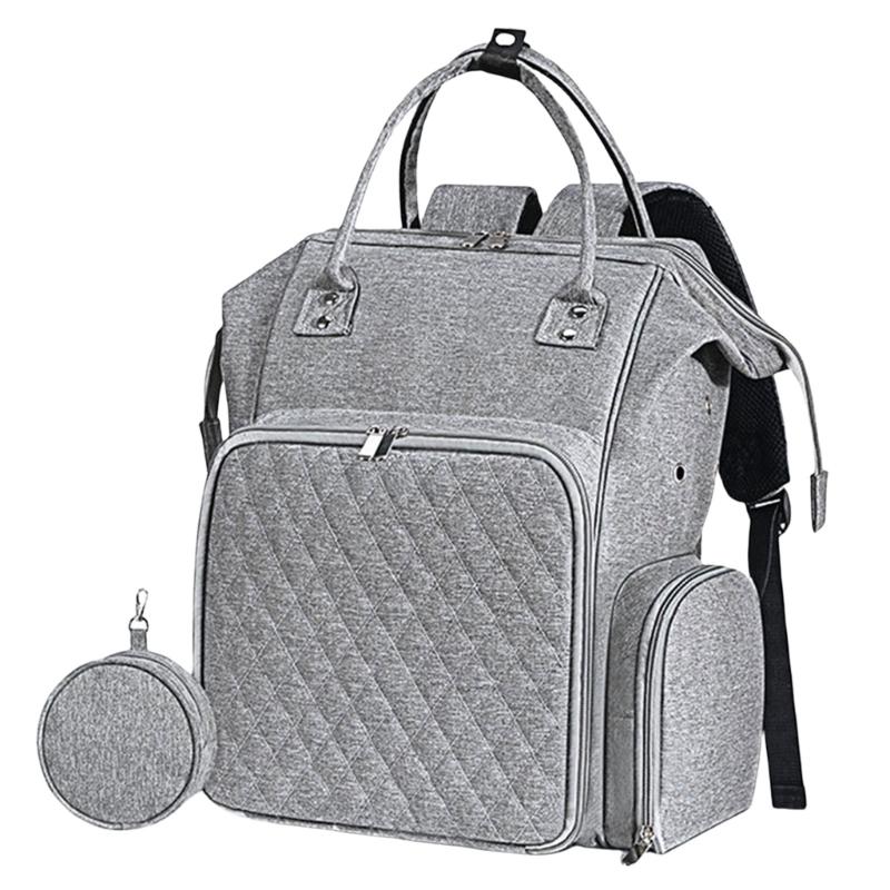 Сумка для вязания большой вместимости рюкзак для хранения крючков для вязания рюкзак для хранения пряжи сумка для рукоделия сумка для вязания принадлежности для вязания серый 3400₽