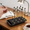 12 Pcs Miniature Painting Stand Set Adjustable Model Holder for Workshop Hobby Crafts,  School Dorm Office Industry Painting