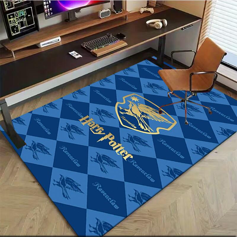Harry Potter Ravenclaw House Crest Phone Case Cover Office Mat Home Decor Office Desk Chair Rugs Chair Carpet for office Chair Mat Gift For