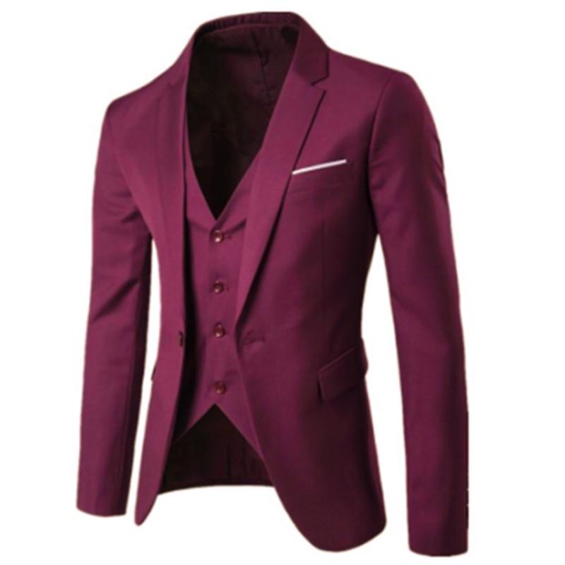 European Size Men's Slim Fit Blazer - Thickened Casual Suit, Korean Style