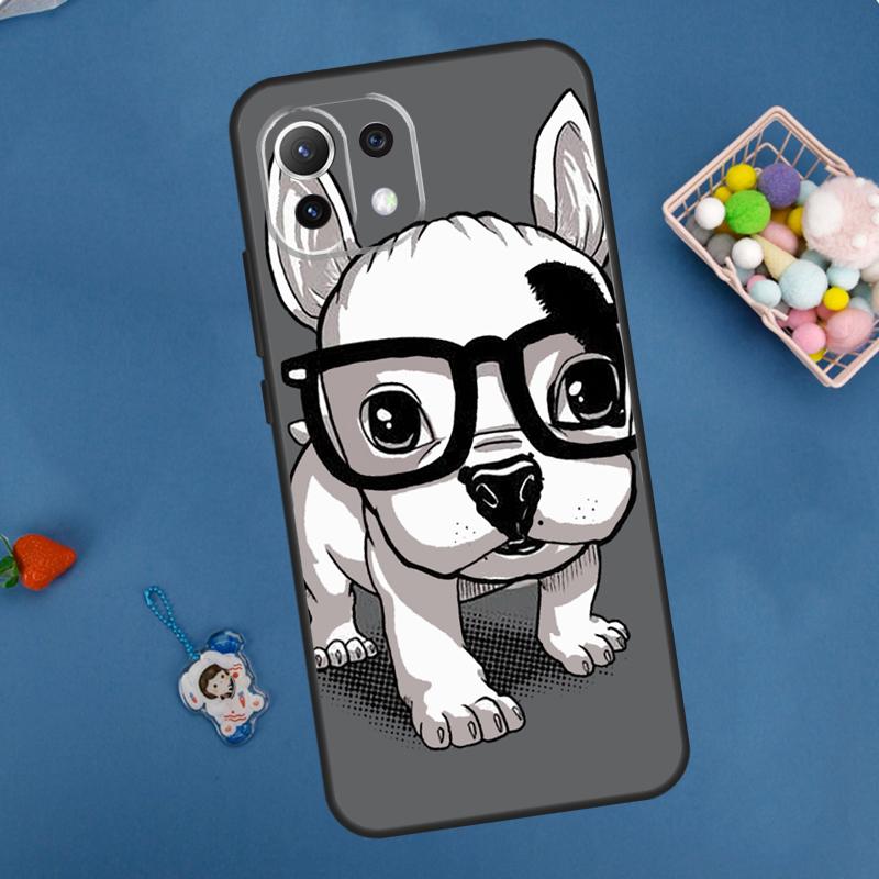 French Bulldog Art Case For Xiaomi 15 Ultra 13 14 11T 12T 13T 14T Pro POCO X7 Pro F5 F6 M6 X3 X5 X6 Pro Coque