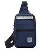 Breast bag men's high-end new single shoulder satchel casual fashion Oxford cloth chest bag outdoor sports lightweight backpack