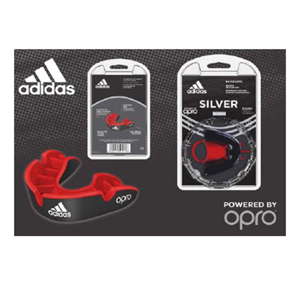 Adidas Mundstück OPRO SILVER GEN4 Mundschutz mit Etui Arts Rugby American Football Baseball Kontaktsport Erwachsene Jahre und //Martial (Zum (11